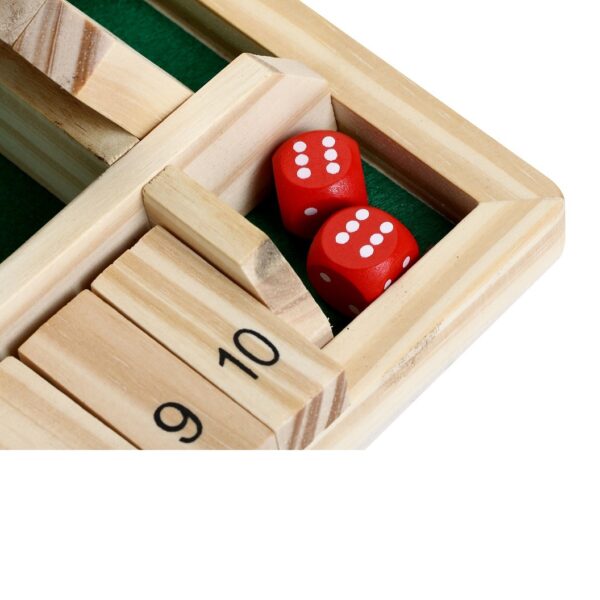 4-Player Shut The Box Dice Game - Image 6