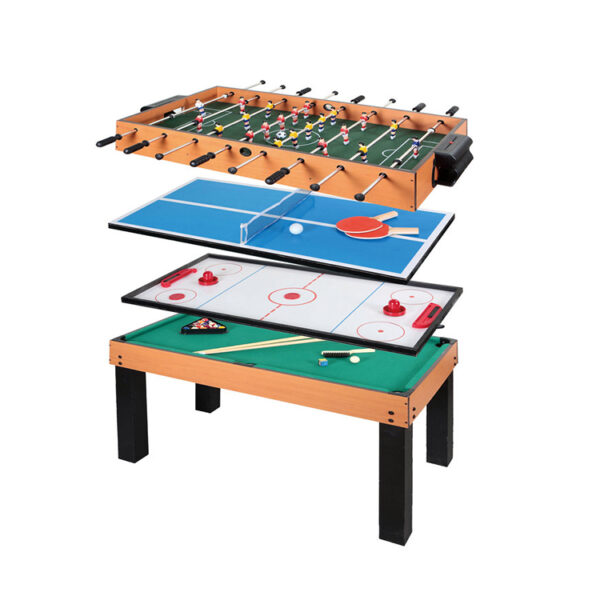 4 in 1 Manufacturers Price Football Table Game With Air Hockey Pingpang And Pool Table