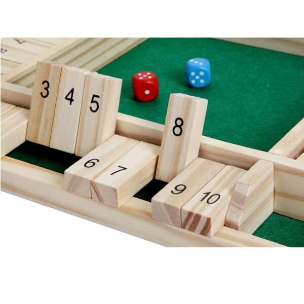 4-Player Shut The Box Dice Game - Image 3