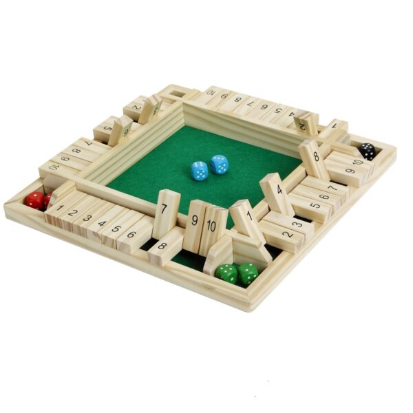 4-Player Shut The Box Dice Game - Image 4